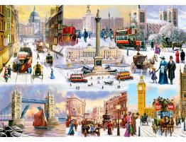 Puzzle Falcon Invierno en Londres de 1000 Piezas