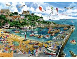 Puzzle Falcon Puerto de Newquay de 1000 Piezas