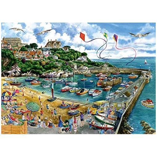 Puzzle Falcon Puerto de Newquay de 1000 Piezas