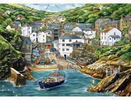 Puzzle Falcon Puerto de Portloe de 1000 Piezas