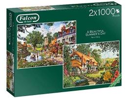 Puzzle Falcon Un Precioso Día de Verano 2 x 1000 Piezas