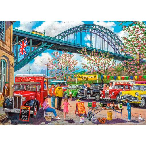 Puzzle Gibsons Ciudad de Newcastle de 1000 Piezas