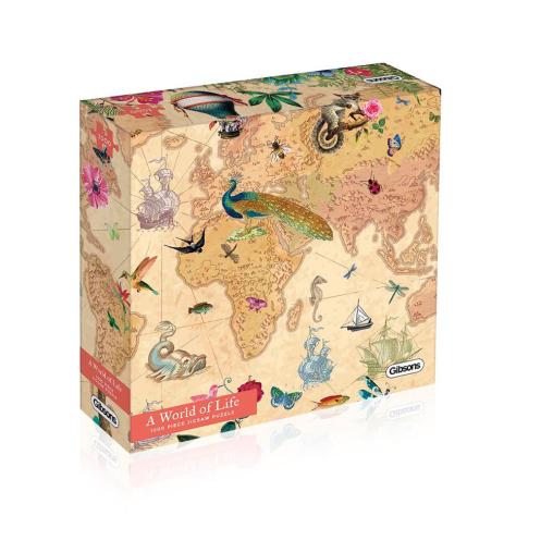 Puzzle Gibsons Mundo de Vida de 1000 Piezas