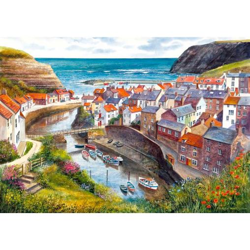 Gibsons Port of Staithes Puzzle 1000 pièces