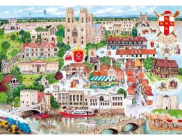 Puzzle Gibsons York de 1000 Piezas