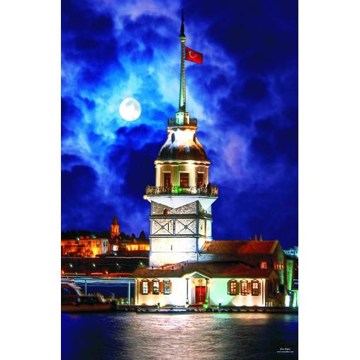 Puzzle Gold Maiden's Tower 1000 pièces