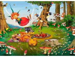 Puzzle Grafika Camping de la Bruja de 2000 Pzs