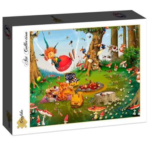 Puzzle Grafika Camping de la Bruja de 2000 Pzs