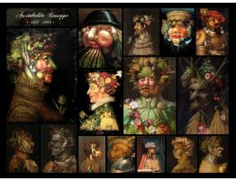 Puzzle Grafika Collage de Giuseppe Arcimboldo de 2000 Piezas