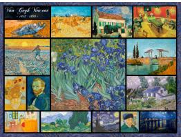 Puzzle Grafika Collage de Vincent Van Gogh de 2000 Pzs