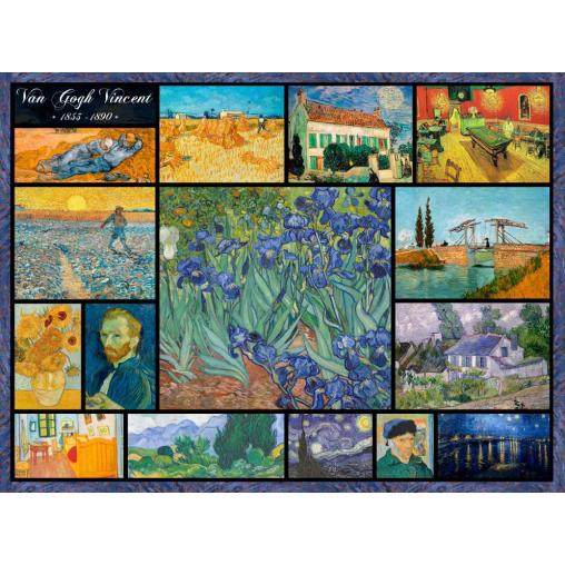 Puzzle Grafika Collage de Vincent Van Gogh de 2000 Pzs