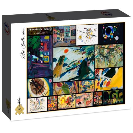 Puzzle Grafika Collage de Wassily Kandinsky de 2000 Piezas