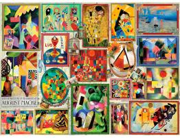 Puzzle Grafika Cuadros Famosos de 2000 Piezas