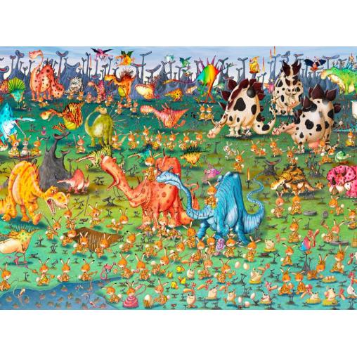 Puzzle Grafika Dinosaurios de 2000 Pzs