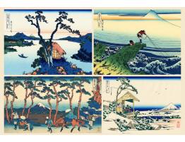 Puzzle Grafika El Arte de Hokusai 1000 Piezas