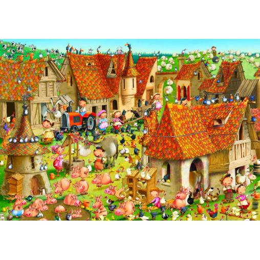 Puzzle Grafika La Granja de 1000 Piezas