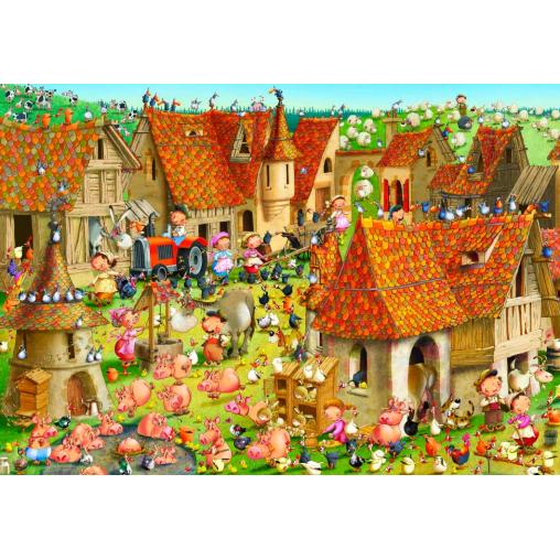 Puzzle Grafika La Granja de 1000 Piezas