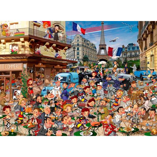 Puzzle Grafika Los Treinta Gloriosos de 3000 Piezas