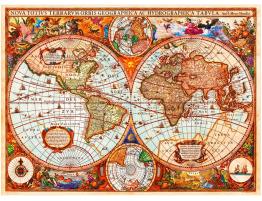 Puzzle Grafika Mapa del Mundo Antiguo de 3000 Piezas