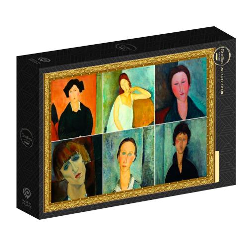 Puzzle Grafika Modigliani en Collage de 1500 Piezas