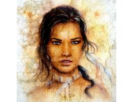 Puzzle Grafika Mujer Cherokee de 1000 Piezas