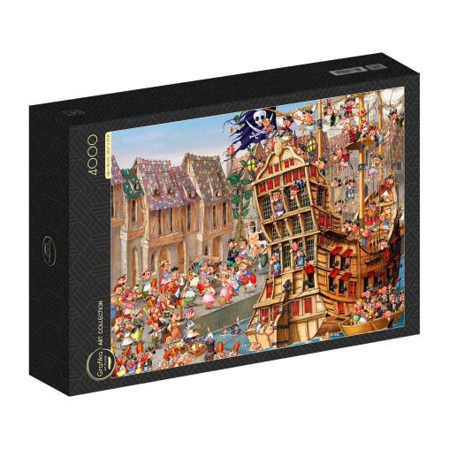 Puzzle Grafika Piratas de 4000 Piezas