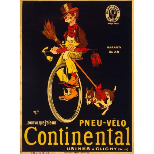 Puzzle Grafika Póster de Neumáticos Continental de 2000 Piezas