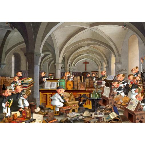 Puzzle Grafika Scriptorium de 1000 Piezas