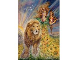 Puzzle Grafika Signo del Zodíaco Leo de 1000 Piezas