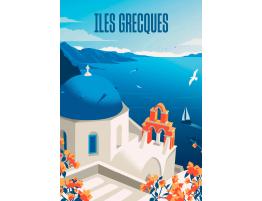 Puzzle Hachette Escapada a las Islas Griegas de 500 Piezas