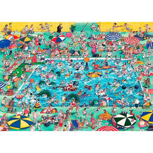 Puzzle Heye A Refrescarse! de 1000 Piezas