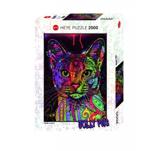 Puzzle Heye Jolly Pets, Abyssinian de 2000 Piezas