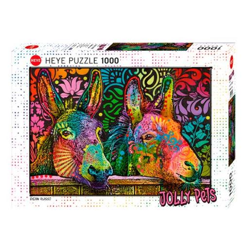 Puzzle Heye Amor Burro de 1000 Piezas