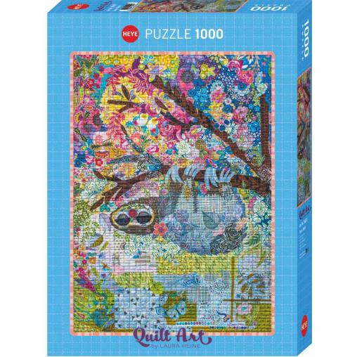 Puzzle Heye Arte De Colchas, Perezoso Tejido de 1000 Piezas