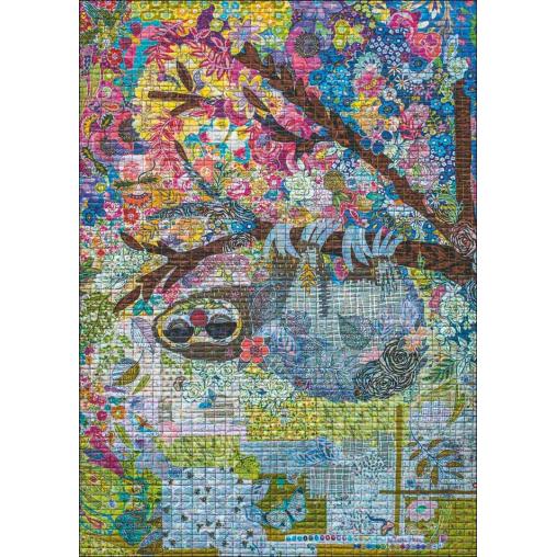 Puzzle Heye Arte De Colchas, Perezoso Tejido de 1000 Piezas