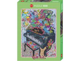 Puzzle Heye Arte De Colchas, Piano Tejido de 1000 Piezas