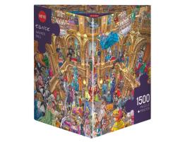 Puzzle Heye Baile de Máscaras Caja Triangular 1500P