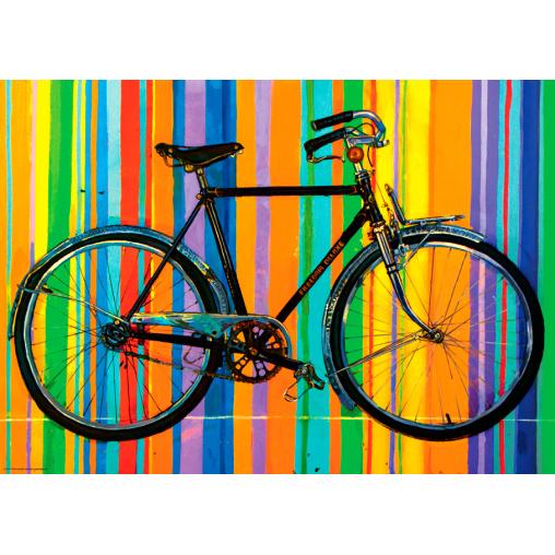 Puzzle Heye Vélo PopArt 1000 pièces