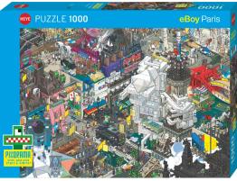 Puzzle Heye Búsqueda en París de 1000 Piezas