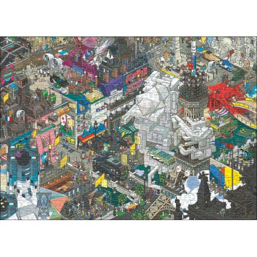 Puzzle Heye Búsqueda en París de 1000 Piezas