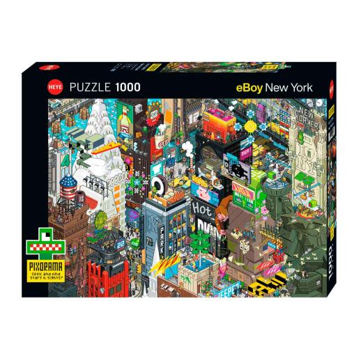 Puzzle Heye Búsqueda en Nueva York de 1000 Piezas