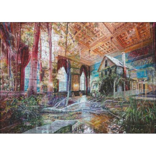 Puzzle Heye Casa Intrusa de 1000 Piezas