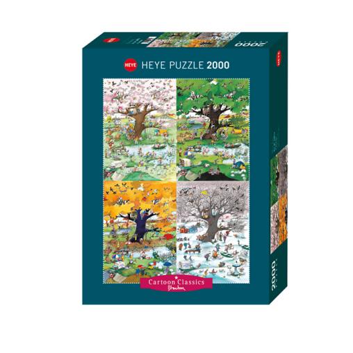 Puzzle Heye Cuatro Estaciones de 2000 Piezas