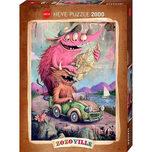 Puzzle Heye De Ruta de 2000 Piezas