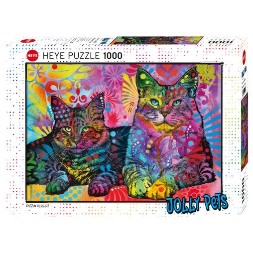 Puzzle Heye Dedicado a los Gatos de 1000 Piezas