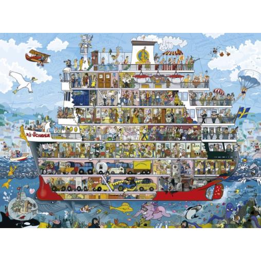 Puzzle Heye La Croisière 1500 pièces