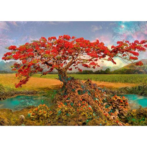 Puzzle Heye Enigma Tree, Arbol del Estroncio de 1000 Piezas