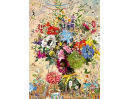 Puzzle Heye Living Flowers 1000 pièces