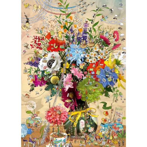 Puzzle Heye Living Flowers 1000 pièces