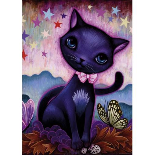 Heye Puzzle chaton noir 1000 pièces